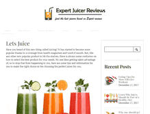 Tablet Screenshot of expertjuicerreviews.com